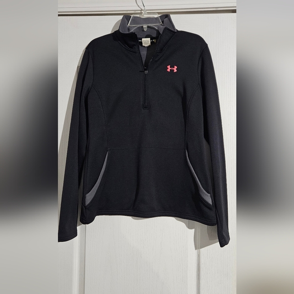 Women's UNDER ARMOUR 1/2 ZIP PULLOVER - Picture 1 of 3